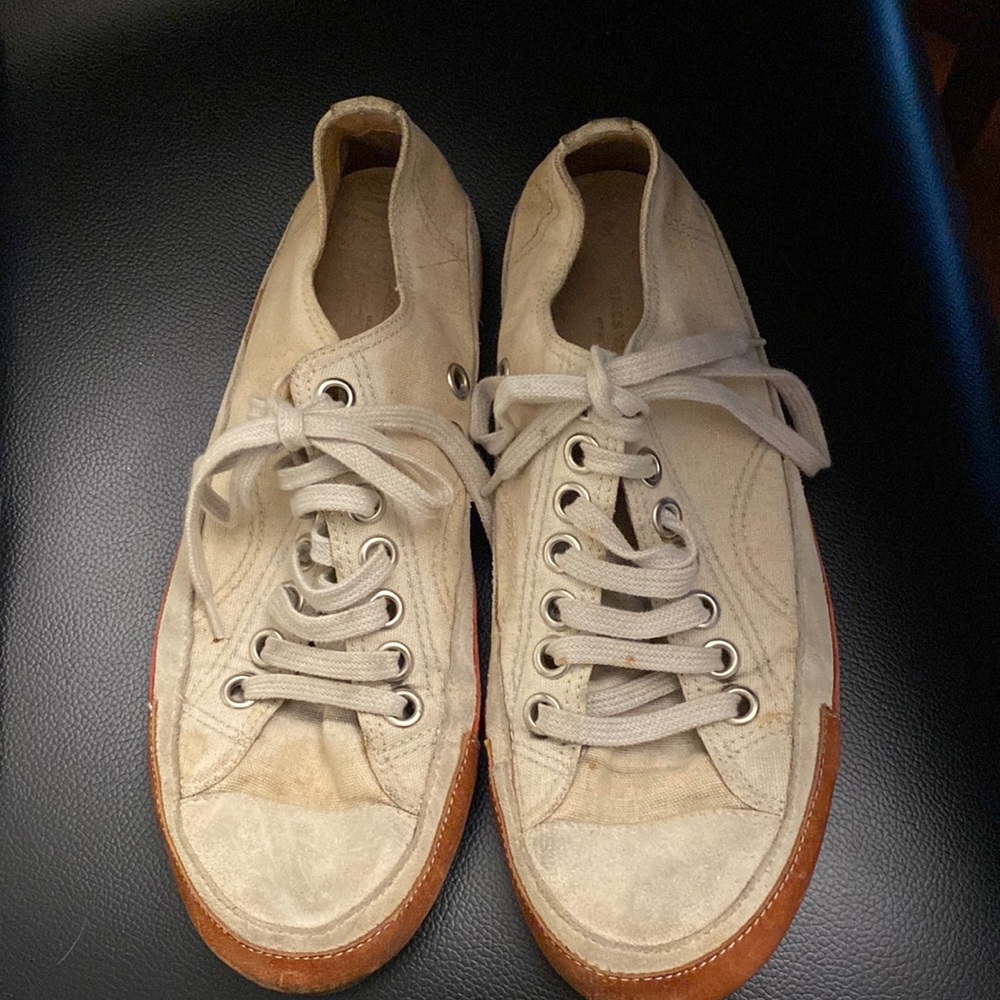 Dries Van Noten beige sneakers